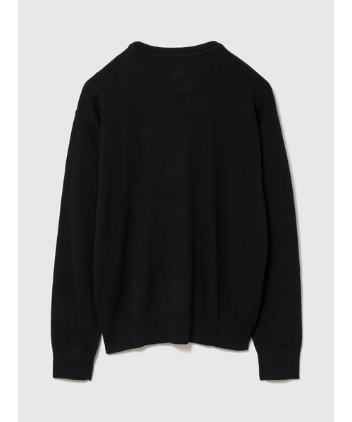GAP（ギャップ）の「リラックスフィット GAPロゴ インターシャセーター（ニット/セーター・メンズ・ブラック/レッド系その他/ネイビー/グレー/ベージュ・XL/L/M/S/XS）」の8枚目の写真