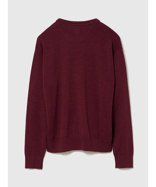 GAP（ギャップ）の「リラックスフィット GAPロゴ インターシャセーター（ニット/セーター・メンズ・ブラック/レッド系その他/ネイビー/グレー/ベージュ・XL/L/M/S/XS）」の10枚目の写真