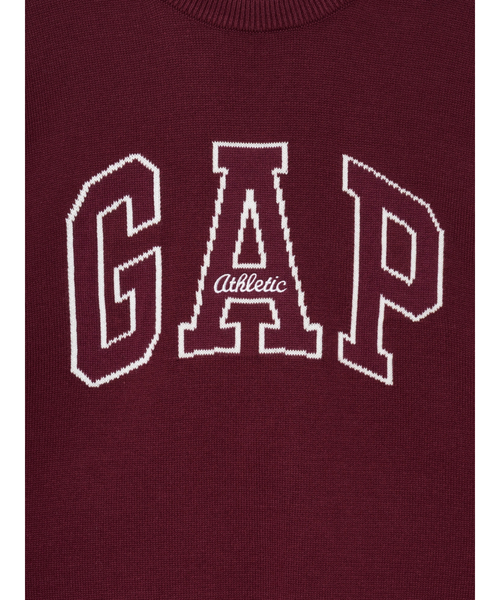 GAP（ギャップ）の「リラックスフィット GAPロゴ インターシャセーター（ニット/セーター・メンズ・ブラック/レッド系その他/ネイビー/グレー/ベージュ・XL/L/M/S/XS）」の12枚目の写真