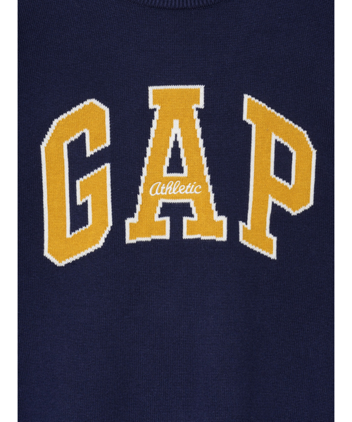 GAP（ギャップ）の「リラックスフィット GAPロゴ インターシャセーター（ニット/セーター・メンズ・ブラック/レッド系その他/ネイビー/グレー/ベージュ・XL/L/M/S/XS）」の15枚目の写真
