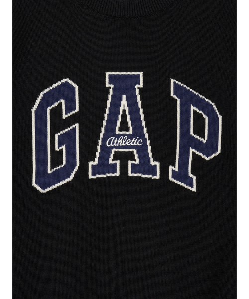 GAP（ギャップ）の「リラックスフィット GAPロゴ インターシャセーター（ニット/セーター・メンズ・ブラック/レッド系その他/ネイビー/グレー/ベージュ・XL/L/M/S/XS）」の16枚目の写真