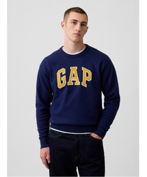 リラックスフィット GAPロゴ インターシャセーター
