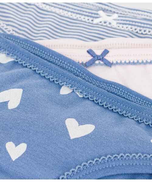 PETIT BATEAU（プチバトー）の「プリントショーツ３枚組（ショーツ・キッズ・その他1・6YEAR/8YEAR/10YEAR/12YEAR）」の3枚目の写真