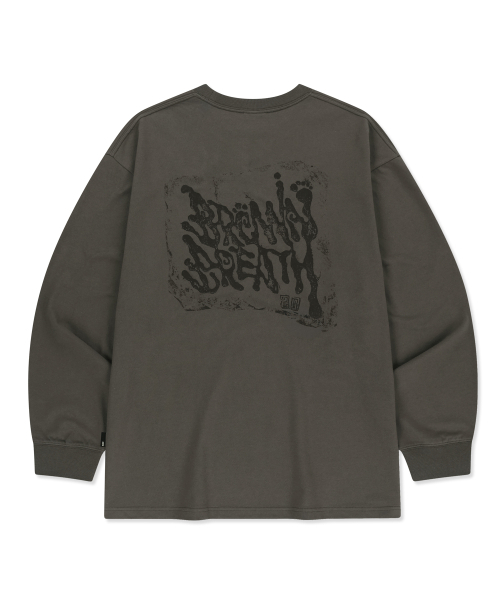 BROWNBREATH(ブラウンブレス)の「BB 20TH MESSAGE TAG LONGSLEEVE - BROWN(Tシャツ/カットソー・レディース・その他・X-LARGE/LARGE/MEDIUM/SMALL)」の1枚目の写真