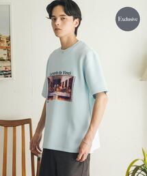 SENSE OF PLACE by URBAN RESEARCH | 『別注』『イージーケア/吸水速乾/接触冷感』ART T-SHIRTS A(davinci)(Tシャツ/カットソー)