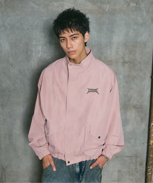 ILL'S(イルズ)の「ACID WASH NYRON BLOUSON / アシッドウォッシュナイロンブルゾン メンズ レディース ユニセックス(ブルゾン・メンズ・ブラック/グレー/ピンク・L/M)」の19枚目の写真