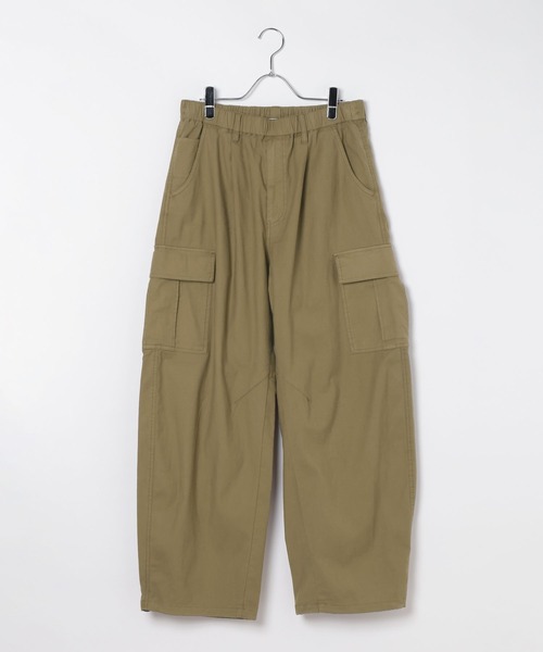 BAYFLOW(ベイフロー)の「【ストレッチ・軽量】ワイドバレルカーゴパンツ(カーゴパンツ・メンズ・ブラック/カーキ/グレー・MEDIUM/LARGE)」の18枚目の写真
