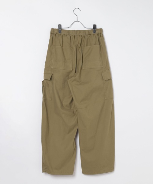 BAYFLOW(ベイフロー)の「【ストレッチ・軽量】ワイドバレルカーゴパンツ(カーゴパンツ・メンズ・ブラック/カーキ/グレー・MEDIUM/LARGE)」の21枚目の写真