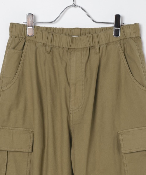 BAYFLOW(ベイフロー)の「【ストレッチ・軽量】ワイドバレルカーゴパンツ(カーゴパンツ・メンズ・ブラック/カーキ/グレー・MEDIUM/LARGE)」の22枚目の写真