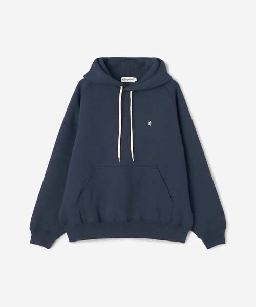 GYMPHLEX(ジムフレックス)の「Gymphlex | 長袖 スウェットパーカー MEN(パーカー・メンズ・グレー/ダークネイビー・M/L)」の2枚目の写真