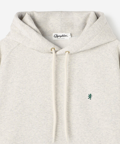 GYMPHLEX(ジムフレックス)の「Gymphlex | 長袖 スウェットパーカー MEN(パーカー・メンズ・グレー/ダークネイビー・M/L)」の5枚目の写真