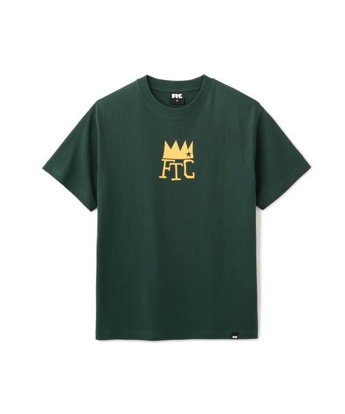 FTC（エフティーシー）の「CROWN TEE（Tシャツ/カットソー・メンズ・ブラック/グリーン系その他・LARGE）」の2枚目の写真