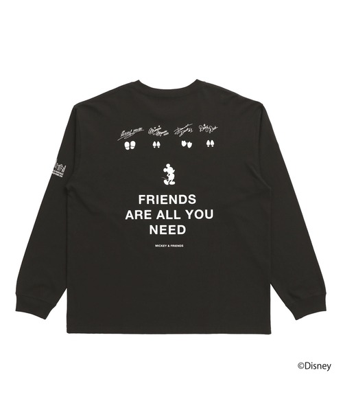 Manhattan Portage(マンハッタンポーテージ)の「L/S PRINT TEE / MICKEY / 26(Tシャツ/カットソー・レディース・ブラック/ホワイト・SMALL/LARGE/MEDIUM/X-LARGE)」の7枚目の写真