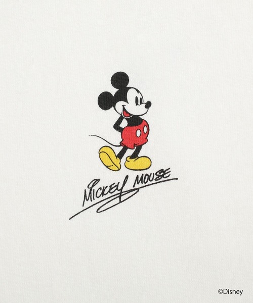 Manhattan Portage(マンハッタンポーテージ)の「L/S PRINT TEE / MICKEY / 26(Tシャツ/カットソー・レディース・ブラック/ホワイト・SMALL/LARGE/MEDIUM/X-LARGE)」の10枚目の写真