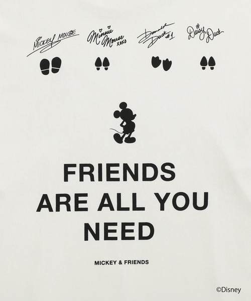 Manhattan Portage(マンハッタンポーテージ)の「L/S PRINT TEE / MICKEY / 26(Tシャツ/カットソー・レディース・ブラック/ホワイト・SMALL/LARGE/MEDIUM/X-LARGE)」の12枚目の写真