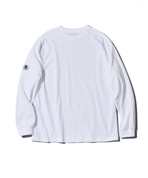 ACANTHUS(アカンサス)の「mlt5844- W-name logo L-S tee ロゴカットソー(MA2727)(Tシャツ/カットソー・メンズ・ホワイト/ネイビー/ブラック・XL/L/M/S)」の18枚目の写真