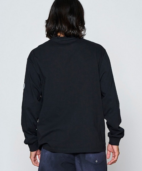 ACANTHUS(アカンサス)の「mlt5844- W-name logo L-S tee ロゴカットソー(MA2727)(Tシャツ/カットソー・メンズ・ホワイト/ネイビー/ブラック・XL/L/M/S)」の11枚目の写真