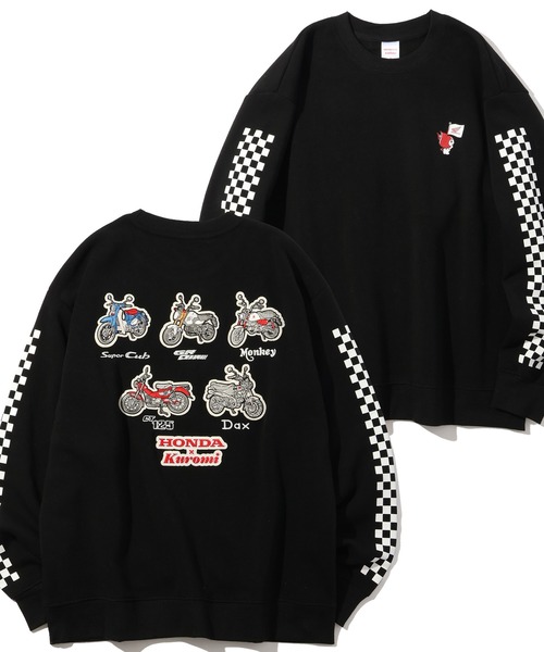 SANRIO/サンリオ】×【HONDA/ホンダ】裏起毛 レーシングチェッカー