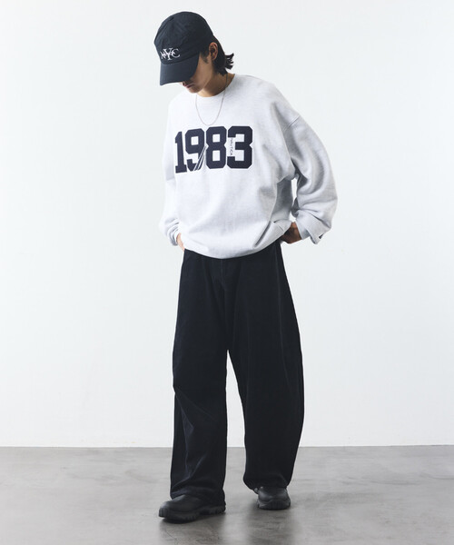 FREAK'S STORE(フリークスストア)の「ワンウォッシュ コーデュロイ カーブパンツ(その他パンツ・メンズ・ブラック/ネイビー/ブラウン/オリーブ・LARGE/MEDIUM/SMALL)」の5枚目の写真