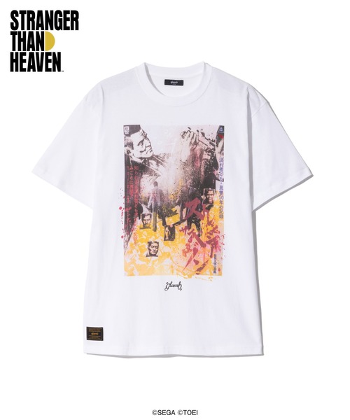 glamb(グラム)の「『STRANGER THAN HEAVEN』×『仁義なき戦い』コラボ コレクション T Shirt-1(Tシャツ/カットソー・メンズ・ブラック/ホワイト・M/L/XL)」の2枚目の写真