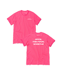 [AIR STREAM] ファイナル ホイッスル 半袖Tシャツ (ピンク)