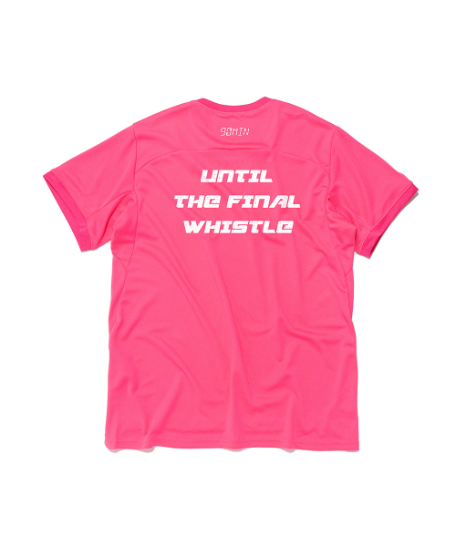 NINETYMINUTES（ナインティーミニッツ）の「[AIR STREAM] ファイナル ホイッスル 半袖Tシャツ (ピンク)（Tシャツ/カットソー・メンズ・その他・MEDIUM/LARGE/X-LARGE/XX-LARGE/XXX-LARGE）」の3枚目の写真