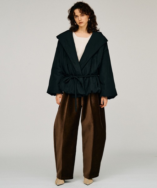 PRANK PROJECT（プランクプロジェクト）の「【2026Winter Pre-Order】コクーンパフコート / Cocoon Puff Coat（その他アウター・レディース・アイボリー/ブラウン/ブラック・FREE）」の4枚目の写真