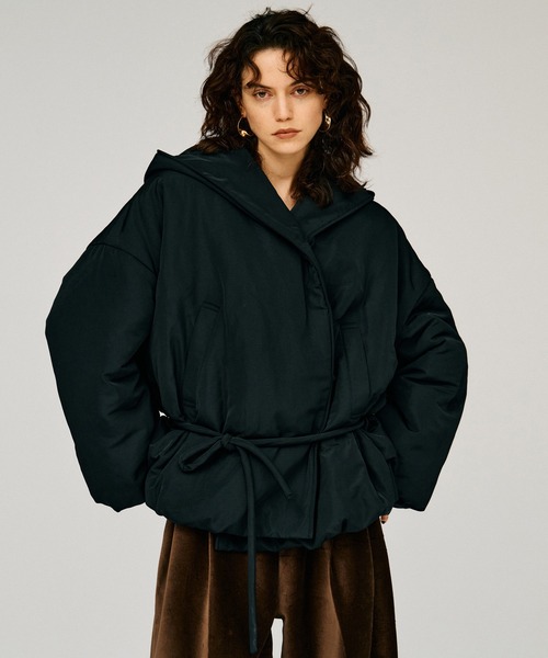 PRANK PROJECT（プランクプロジェクト）の「【2026Winter Pre-Order】コクーンパフコート / Cocoon Puff Coat（その他アウター・レディース・アイボリー/ブラウン/ブラック・FREE）」の6枚目の写真