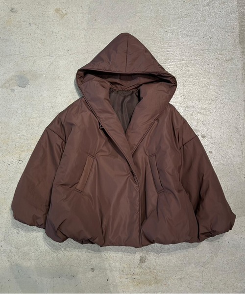 PRANK PROJECT（プランクプロジェクト）の「【2026Winter Pre-Order】コクーンパフコート / Cocoon Puff Coat（その他アウター・レディース・アイボリー/ブラウン/ブラック・FREE）」の8枚目の写真