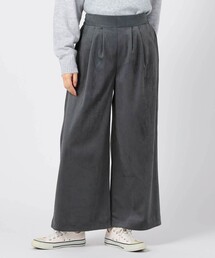 コール２タックワイドパンツ