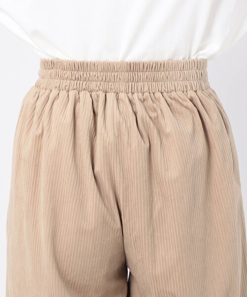 Grand PARK(グランドパーク)の「コール2タックワイドパンツ(その他パンツ・レディース・ホワイト/ベージュ/チャコールグレー・L/M)」の11枚目の写真