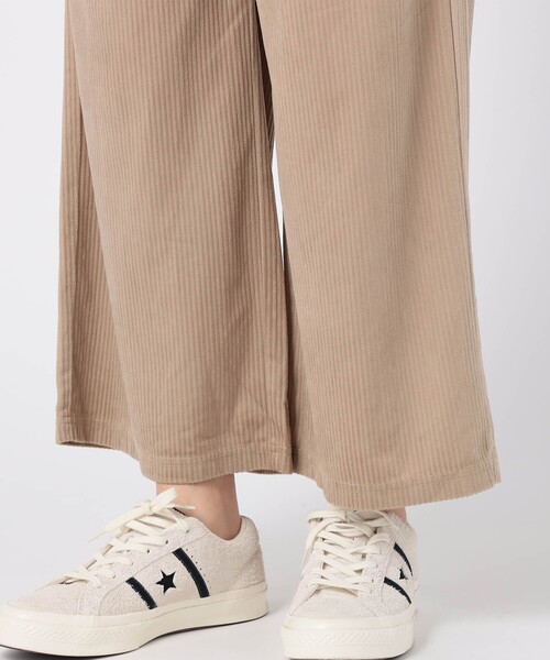 Grand PARK(グランドパーク)の「コール2タックワイドパンツ(その他パンツ・レディース・ホワイト/ベージュ/チャコールグレー・L/M)」の12枚目の写真