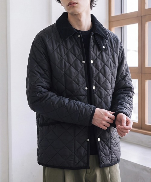 Traditional Weatherwear(トラディショナルウェザーウェア)の「【Traditional Wetherwear】WAVERLY STUDS G262APQCO0412AA(ブルゾン・メンズ・ブラック・36)」の1枚目の写真