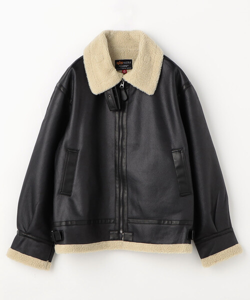 ALPHA/アルファ MOUTON B-3 RELAXED FIT JACKET/リラックスフィット