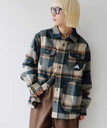 GEVACO（ゲバコ）の「【GEVACO】モッサチェックワークシャツ（シャツ/ブラウス）」