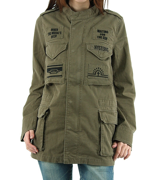 HYSTERIC GLAMOUR（ヒステリックグラマー）の「アーミーサテンM-65