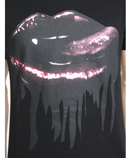 MILKBOY（ミルクボーイ）の「LIPPS TEE（Tシャツ/カットソー・メンズ・ホワイト/ブラック/パープル・SMALL/MEDIUM）」の6枚目の写真