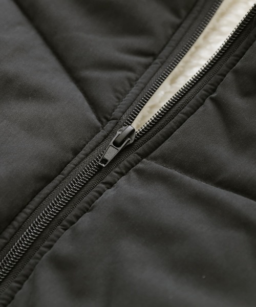 osharewalker(オシャレウォーカー)の「『コクーンショールカラー中綿ブルゾン』(ブルゾン・レディース・ブラック・2/1)」の6枚目の写真