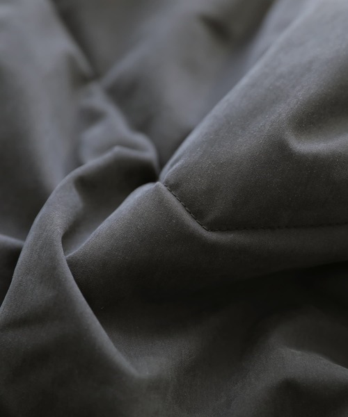 osharewalker(オシャレウォーカー)の「『コクーンショールカラー中綿ブルゾン』(ブルゾン・レディース・ブラック・2/1)」の3枚目の写真