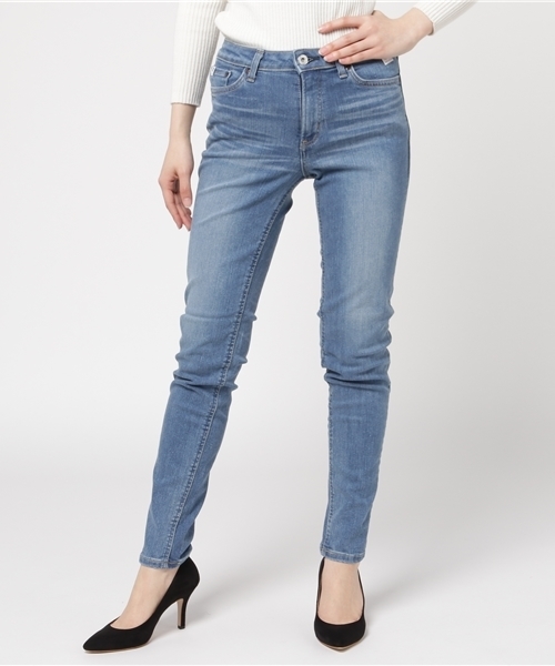 EDWIN（エドウィン）の「【EDWIN】スキニーデニム /MISS EDWIN ESTANDARD SKINNY USED（デニムパンツ・レディース・ネイビー/ブラック/ブルー・SMALL/X-SMALL/MEDIUM）」の15枚目の写真