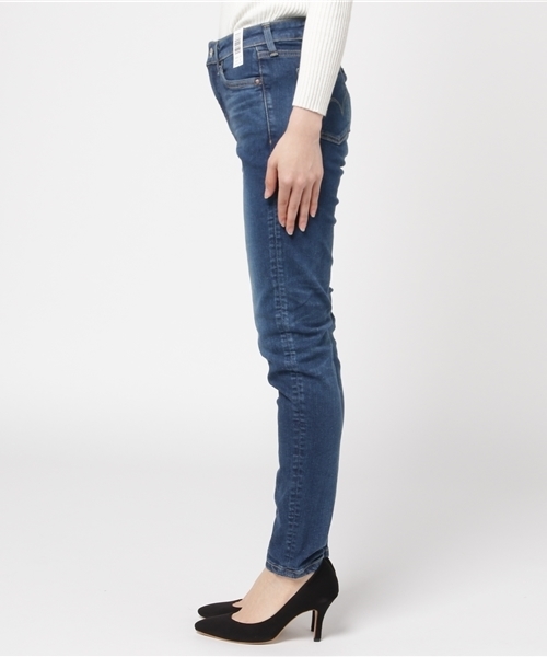 EDWIN（エドウィン）の「【EDWIN】スキニーデニム /MISS EDWIN ESTANDARD SKINNY USED（デニムパンツ・レディース・ネイビー/ブラック/ブルー・SMALL/X-SMALL/MEDIUM）」の5枚目の写真