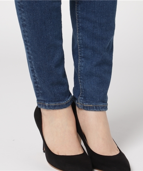 EDWIN（エドウィン）の「【EDWIN】スキニーデニム /MISS EDWIN ESTANDARD SKINNY USED（デニムパンツ・レディース・ネイビー/ブラック/ブルー・SMALL/X-SMALL/MEDIUM）」の10枚目の写真