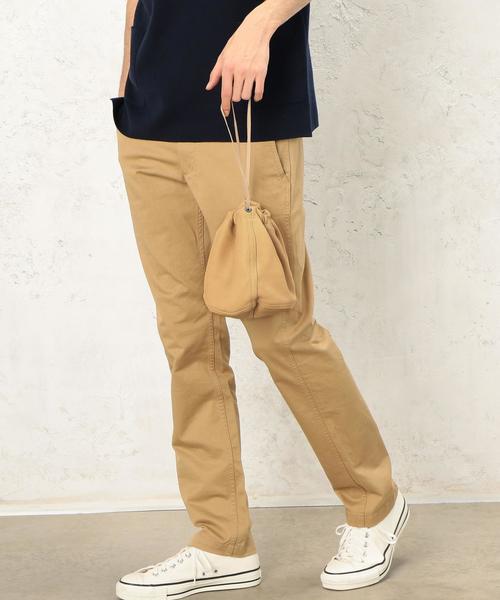 FILL THE BILL（フィルザビル）の「[フィル ザ ビル] ◇JY FILL THE BILL LEATHER PURSE バッグ（ハンドバッグ・メンズ・ブラック/ベージュ・FREE）」の7枚目の写真