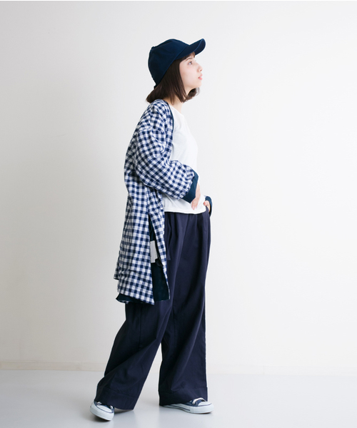 MERLOT（メルロー）の「無地リボンキャップ0966（キャップ・レディース・ブラック/ホワイト/ネイビー/ベージュ・FREE）」の12枚目の写真