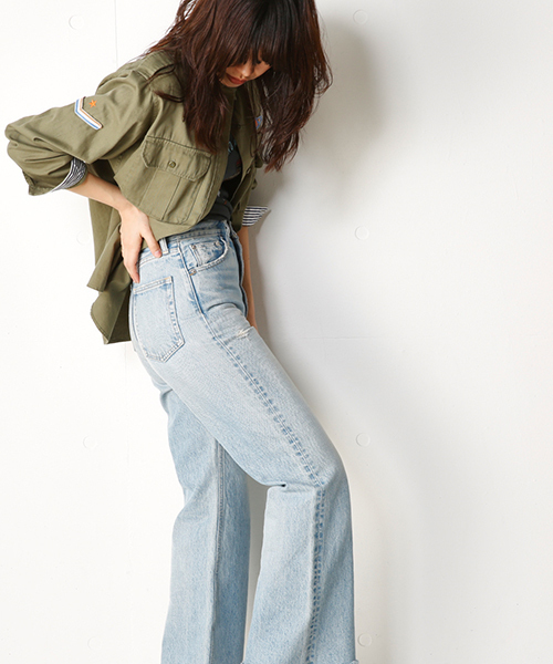 SLY(スライ)の「CUBAN MILITARY SH JK(その他アウター・レディース・ベージュ/カーキ/ライトブルー・FREE)」の2枚目の写真