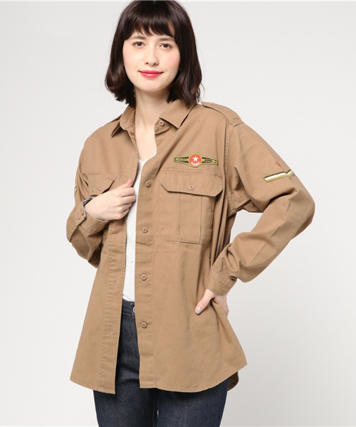 SLY(スライ)の「CUBAN MILITARY SH JK(その他アウター・レディース・ベージュ/カーキ/ライトブルー・FREE)」の15枚目の写真