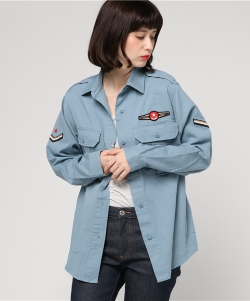 SLY(スライ)の「CUBAN MILITARY SH JK(その他アウター・レディース・ベージュ/カーキ/ライトブルー・FREE)」の17枚目の写真