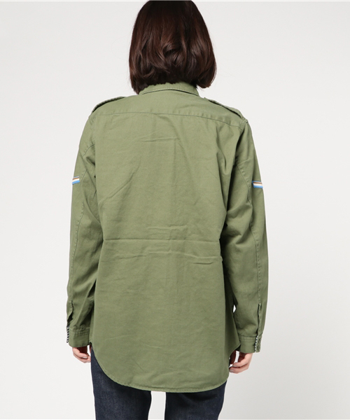 SLY(スライ)の「CUBAN MILITARY SH JK(その他アウター・レディース・ベージュ/カーキ/ライトブルー・FREE)」の6枚目の写真