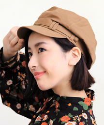 14+ | オリジナルユニセックスクルミボタンコットンツイル定番キャスケット(キャスケット)