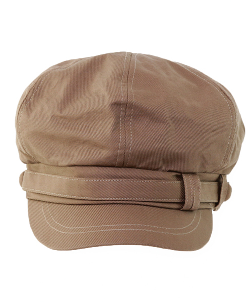 14+(イチヨンプラス)の「コットンツイルキャスケット(キャスケット・レディース・ネイビー/ブラウン/ブラック/ベージュ・FREE)」の5枚目の写真